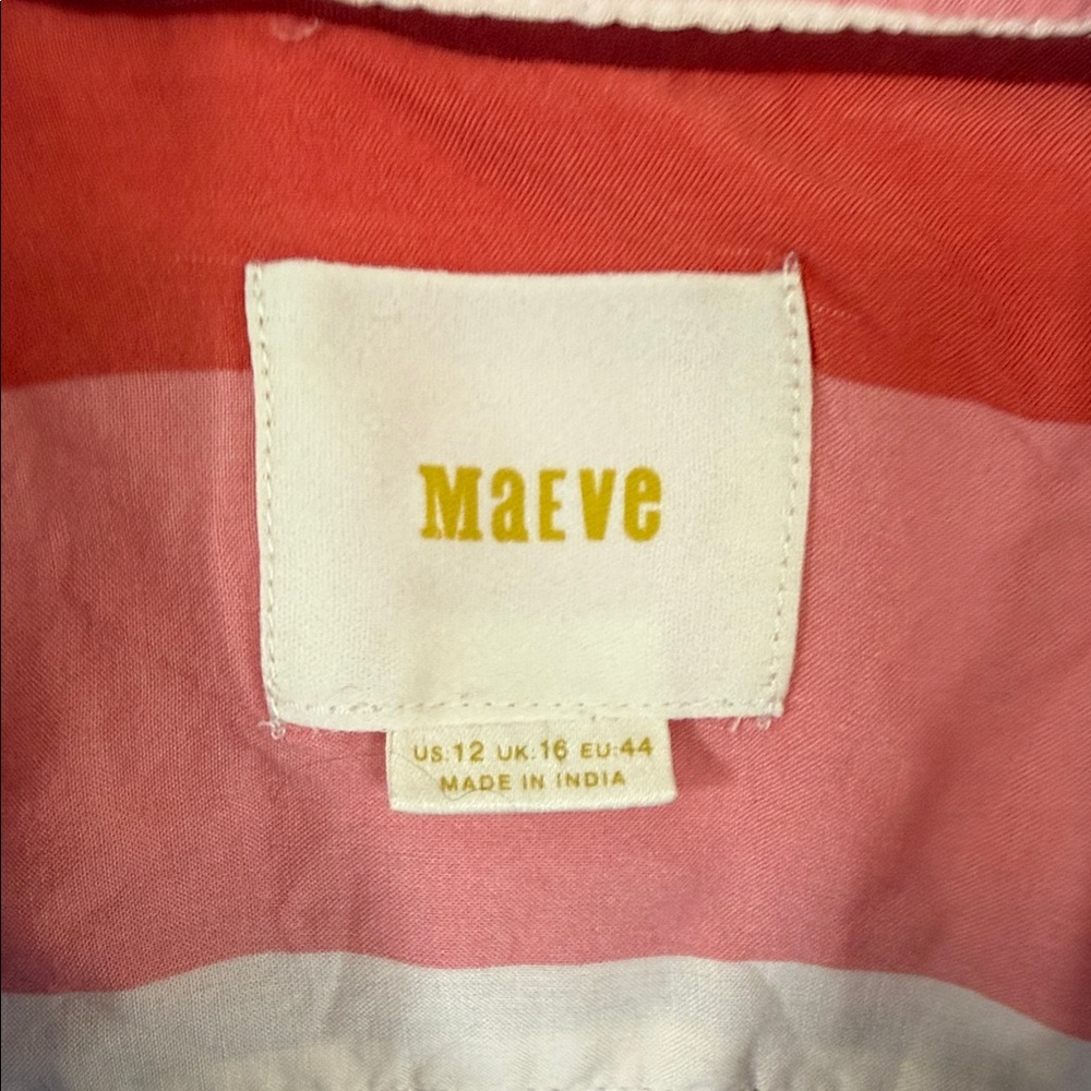 Maeve Colorful Striped Shirt - Picture 2 of 7